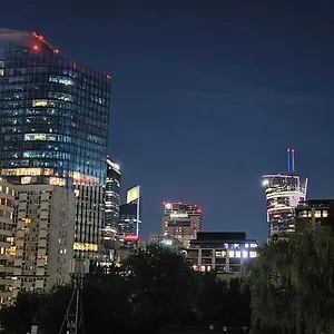  Apartament Center Pereca, Next To Warsaw's Business District & Metro Onz, By Warsawskyline
